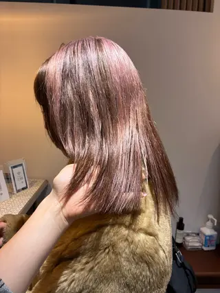 ミディアム カラー ヘアアレンジ Opus🐕kato Mizuki🐕のヘアスタイル