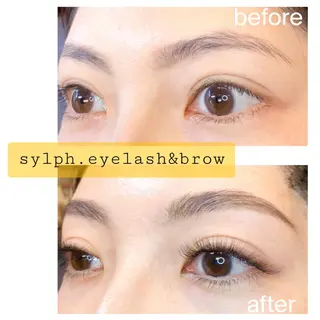 マツエク・マツパ まつげと眉の専門店　Sylph所属・西村 ちひろのマツエク・マツパデザイン