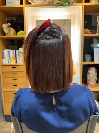 セミロング afloatkobe所属・美髪/髪質改善 川口凌弥のヘアスタイル