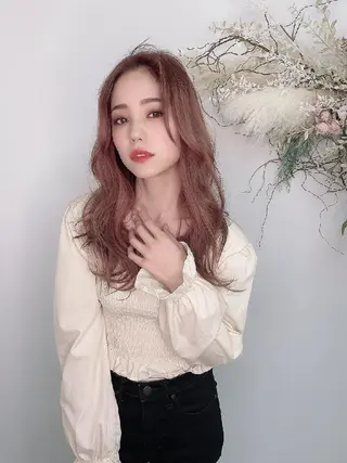 ロング カラー 村里 大輔のヘアスタイル