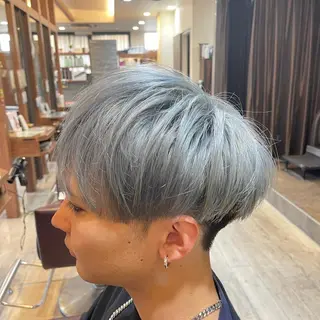 カラー メンズ 樽川翔/フェザーパー マ/シャドウパーマのヘアスタイル