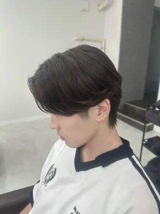 パーマ メンズ ニュアンス/フェザー /ウルフ/伶馬のヘアスタイル