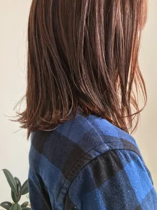 ミディアム カラー 鶴岡で縮毛矯正なら お任せ！ハヤシナオミのヘアスタイル