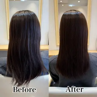 セミロング kanna カンナのヘアスタイル