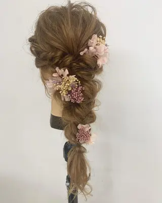 ロング ヘアアレンジ Stir maison[ステアメゾン]所属・layer cut /MIKUのヘアスタイル