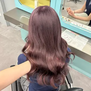 セミロング Mio/髪質改善 透明感カラー/西梅田のヘアスタイル