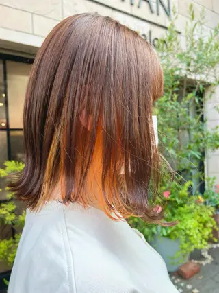 ミディアム カラー HairSalon SHIAN八王子店所属・SHIAN 八王子 🦋小林 美羅🦋のヘアスタイル