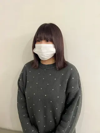 ミディアム ayaka/暖色/ レイヤーカット🩰のヘアスタイル