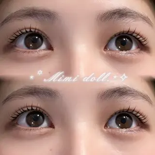 マツエク・マツパ yui🖤/パリ ジェンヌ/束感まつ毛のマツエク・マツパデザイン