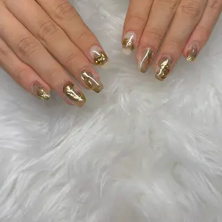 ネイル 中元 月のネイルデザイン