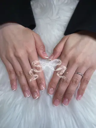 ネイル 韓国長ネイル 長さだし rinory仙台駅西口2号店所属・rinory西口 2号店 /Fukaのネイルデザイン