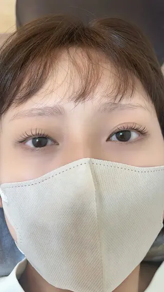 パーマ ゆり❤️愛.ラッシュ AURAのマツエク・マツパデザイン