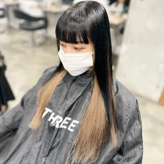 ミディアム カラー 艶髪/透明感🪽 DISCO🪽のヘアスタイル