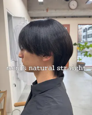 ショート パーマ メンズ 雪音/美髪縮毛矯正 /ニュアンスパーマのヘアスタイル