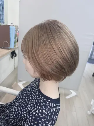 ショート カラー Gemini代表 Maedaのヘアスタイル