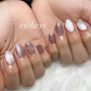 ミディアム ネイル richeri beautyのネイルデザイン