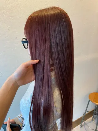 ロング 希優🌺ソムリエ /ブリーチ/カットのヘアスタイル