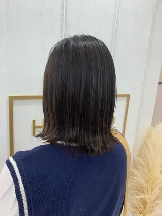 ミディアム EARTH  紫竹山 🦋本間未来🦋のヘアスタイル