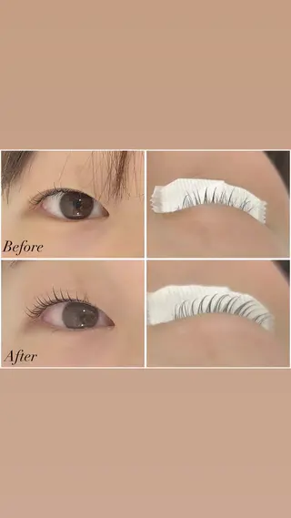 マツエク・マツパ Beautyeyel ash京都中央口店のマツエク・マツパデザイン