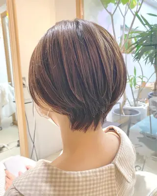 ショート 安永 涼のヘアスタイル