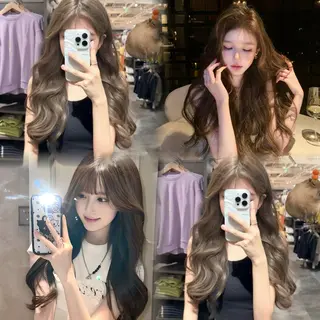 ロング カラー 韓ドルColor🎀 𝐒𝐞𝐧𝐚໒꒱のヘアスタイル