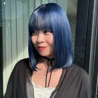 ショート カラー 💫miyu💫デザ インカラー/アレンジのヘアスタイル