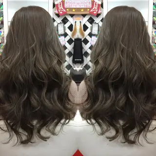 ロング カラー 加藤 直樹のヘアスタイル