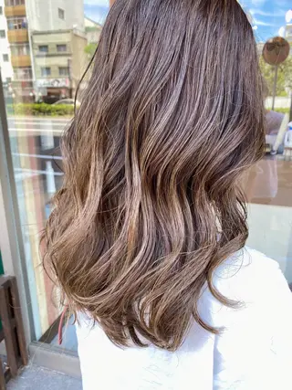 ロング カラー 日比 貴大/ minim hairのヘアスタイル