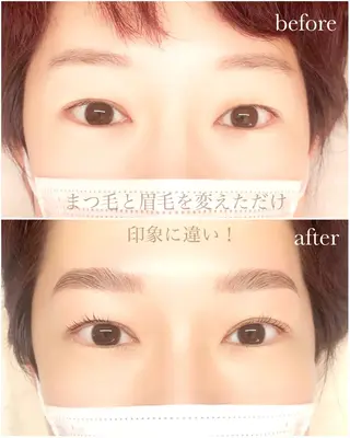 マツエク・マツパ 艶玉美肌/まつげ/眉毛salon visage所属・visage maricoのマツエク・マツパデザイン
