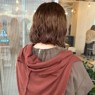 ショート パーマ hina/パーマ /ニュアンスパーマのヘアスタイル