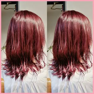 ミディアム カラー [Lil by  JIL BLAN]所属・田中 孝征のヘアスタイル