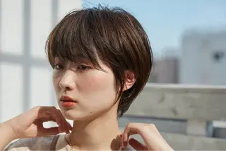ショート カラー ショート ボブ✂︎ 髙梨  遥のヘアスタイル