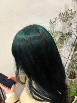 ロング カラー 大宮/カラーマスター ムラ修正🥀森山陽向のヘアスタイル