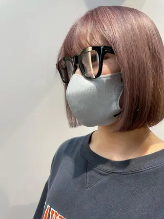 ショート カラー 新宿店長 🦄ブリーチYUGOのヘアスタイル