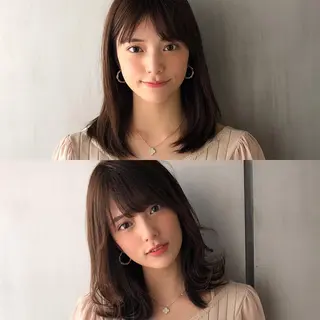 ミディアム カラー 女性が憧れる ショート/角田愛和のヘアスタイル