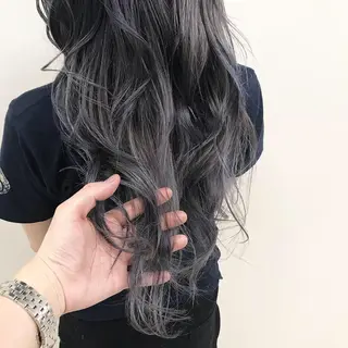 ロング カラー Lien 深井店のヘアスタイル