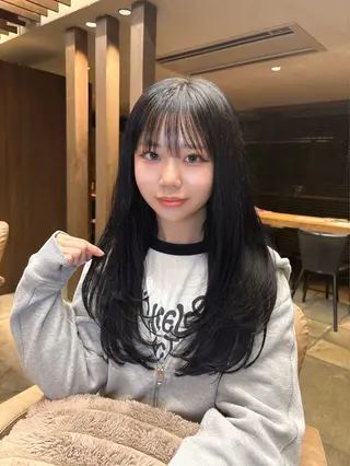 ロング 朝斗/ブリーチなし ・Wカラー・エクステのヘアスタイル