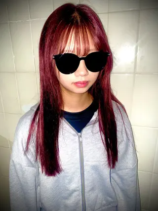 ロング habitt所属・Fu jiのヘアスタイル