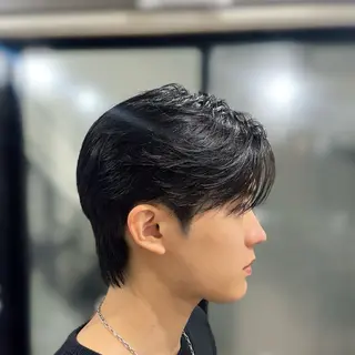 ショート メンズ EXCIA表参道所属・原宿/表参道メンズ 曲がる縮毛矯正/福田のヘアスタイル