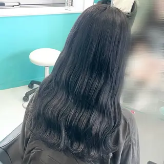 ロング カラー ボブ/艶カラー/ 暖色/Natsukiのヘアスタイル