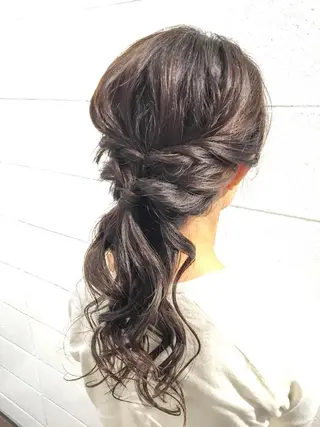 ヘアアレンジ tender所属・tender KOZONOのヘアスタイル