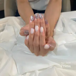 セミロング ネイル SalonPrima Nail & Eyeのマツエク・マツパデザイン