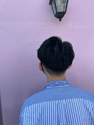 パーマ メンズ 💙ルル💙 ハイトーン/レイヤーのヘアスタイル