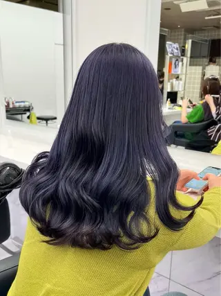 ロング カラー ヘアアレンジ メンズ特化/パーマ/ カット/カラー/るなのヘアスタイル