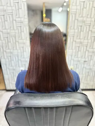 セミロング 篠原 侑作のヘアスタイル