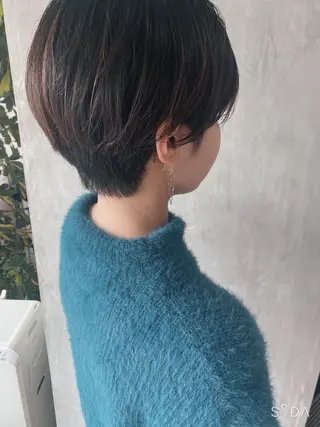 ショート カラー ヘアアレンジ stylist/蛯谷 珠里のヘアスタイル