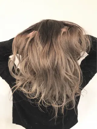 セミロング カラー Hair make VERDA所属・宮下 耕平のヘアスタイル