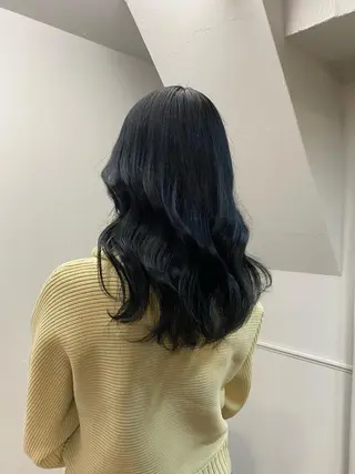 セミロング カラー ヘアアレンジ 韓国ヘア×髪質 改善🇰🇷シオリのヘアスタイル