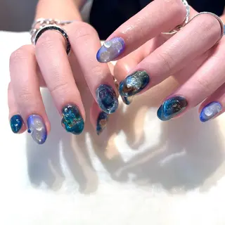 ネイル 新井 ひなののネイルデザイン