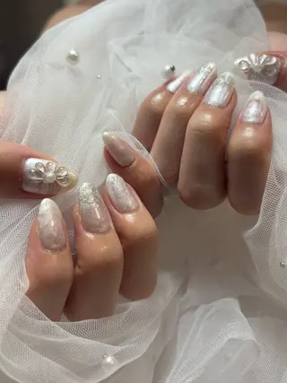 ネイル 三本 綾奈のネイルデザイン